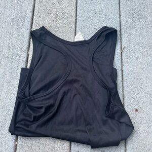 Black Racerback Athletic Tank Top -danskin